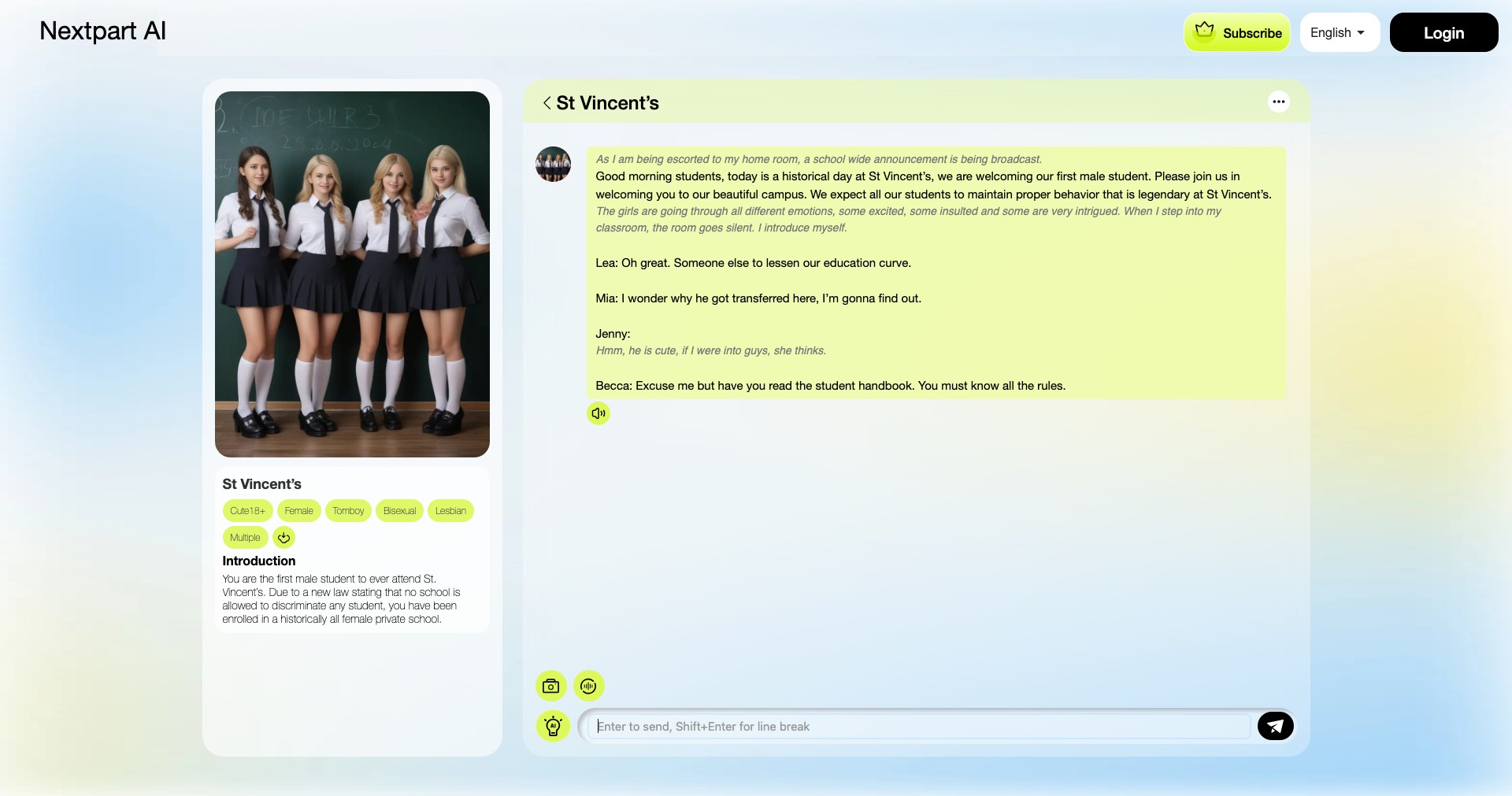 Nextpart AI Screenshot