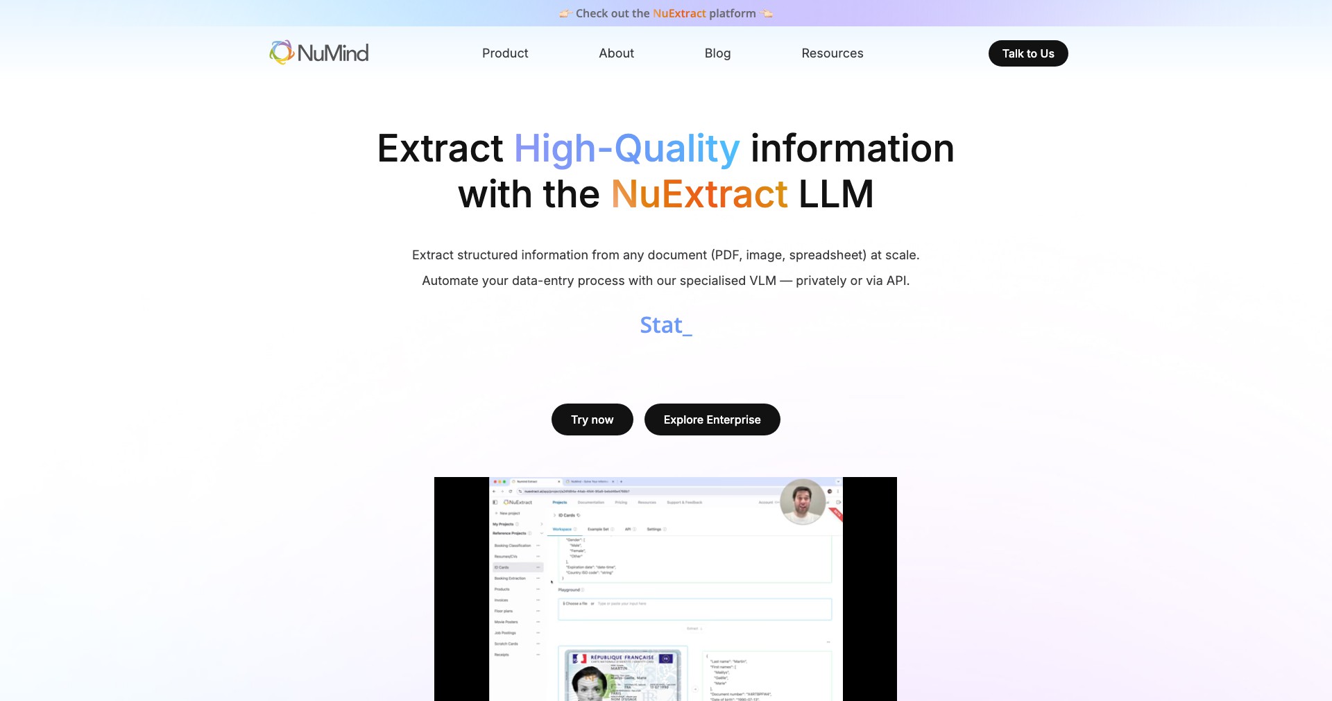 Numind Screenshot