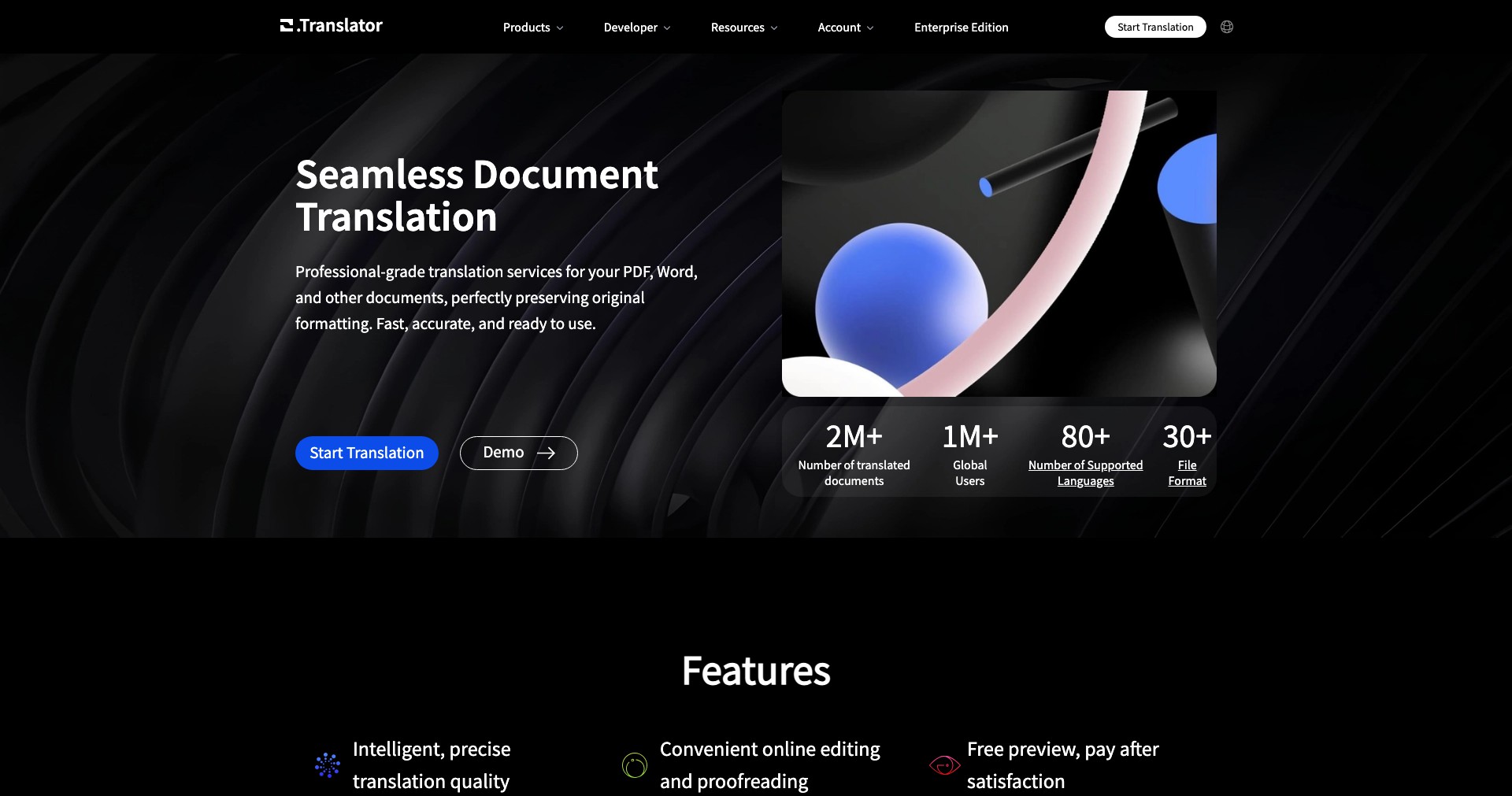O.Translator Screenshot
