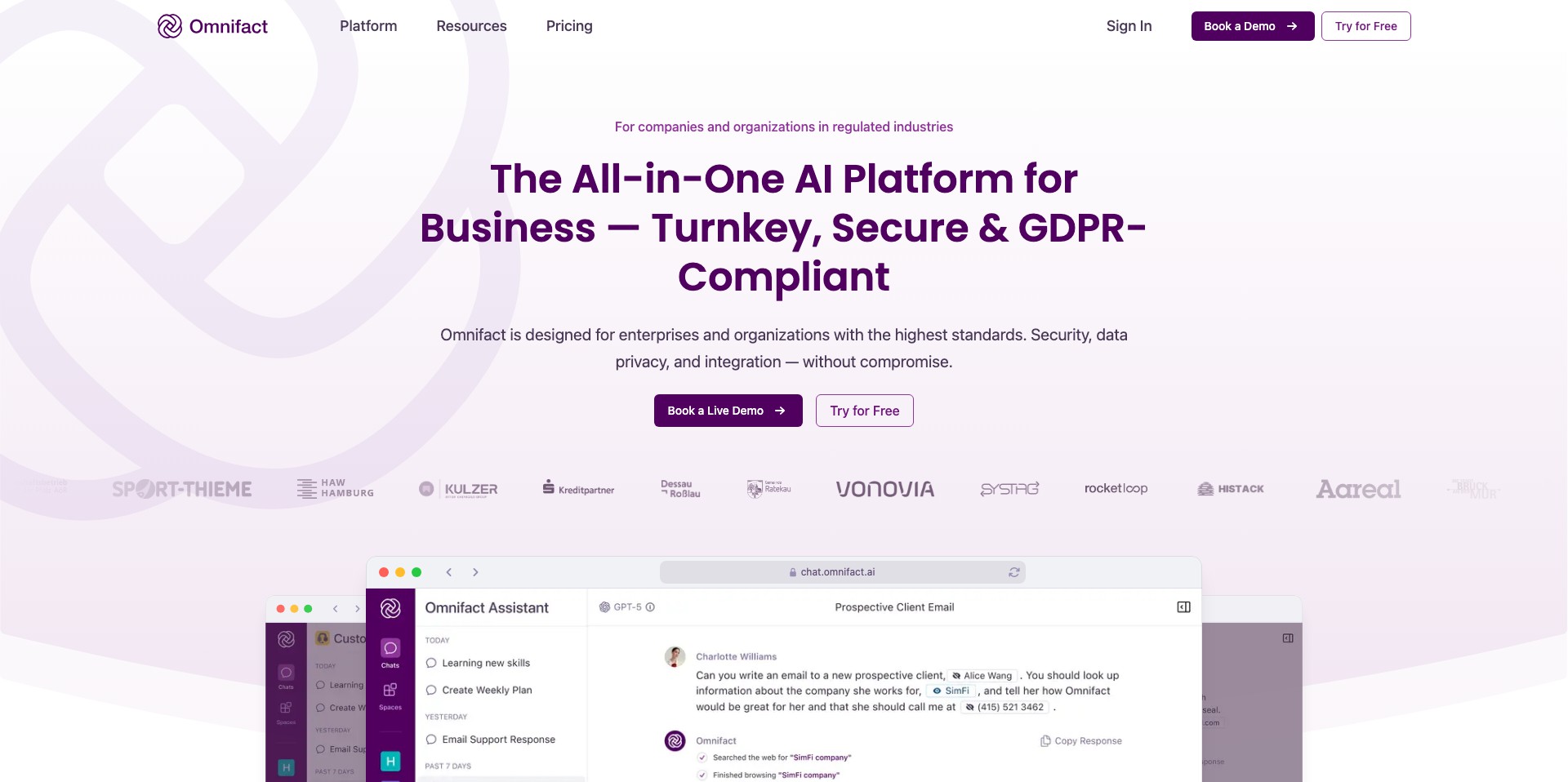 Omnifact Screenshot