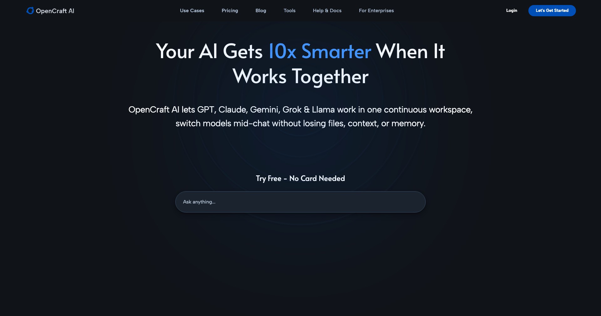OpenCraftAI Screenshot