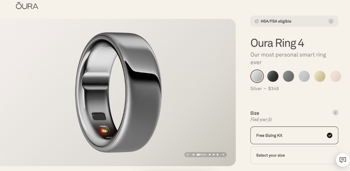 Oura Model The Oura Ring Is My Favorite Christmas Gift of 2025