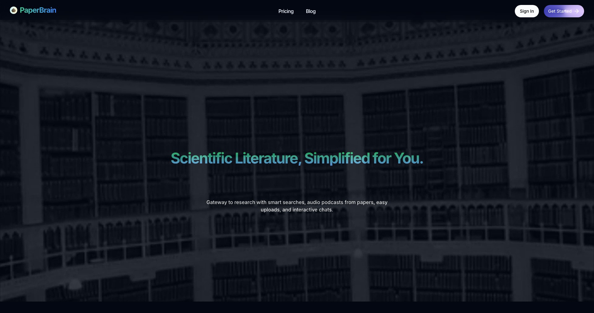 PaperBrain Screenshot