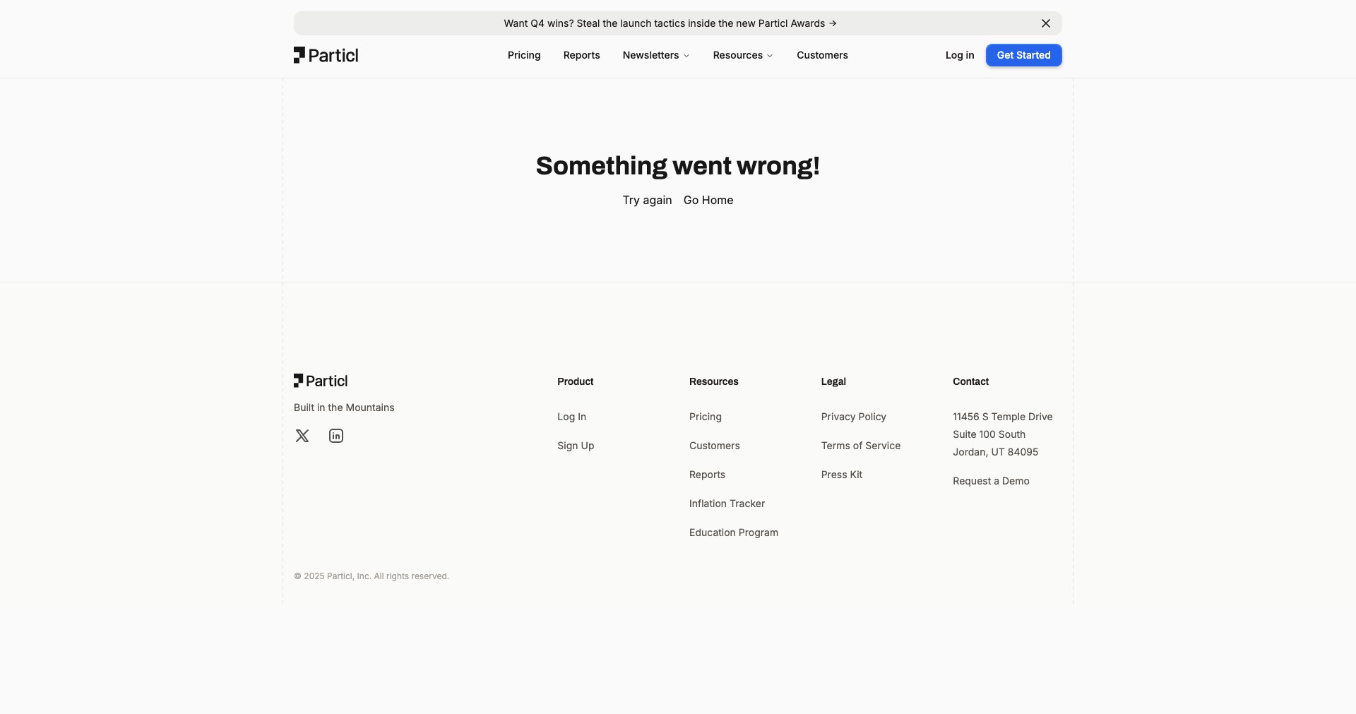 Particl Screenshot