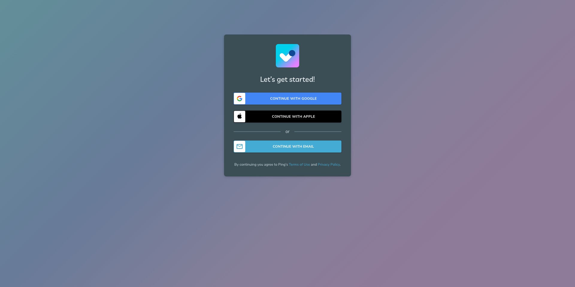 Ping Screenshot