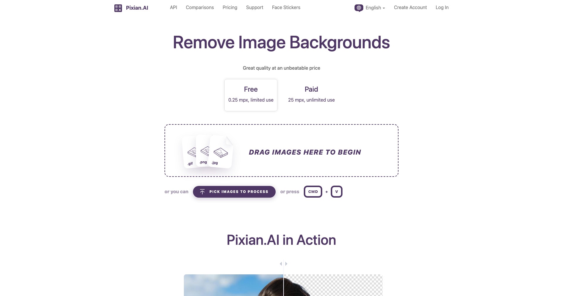 Pixian.AI Screenshot