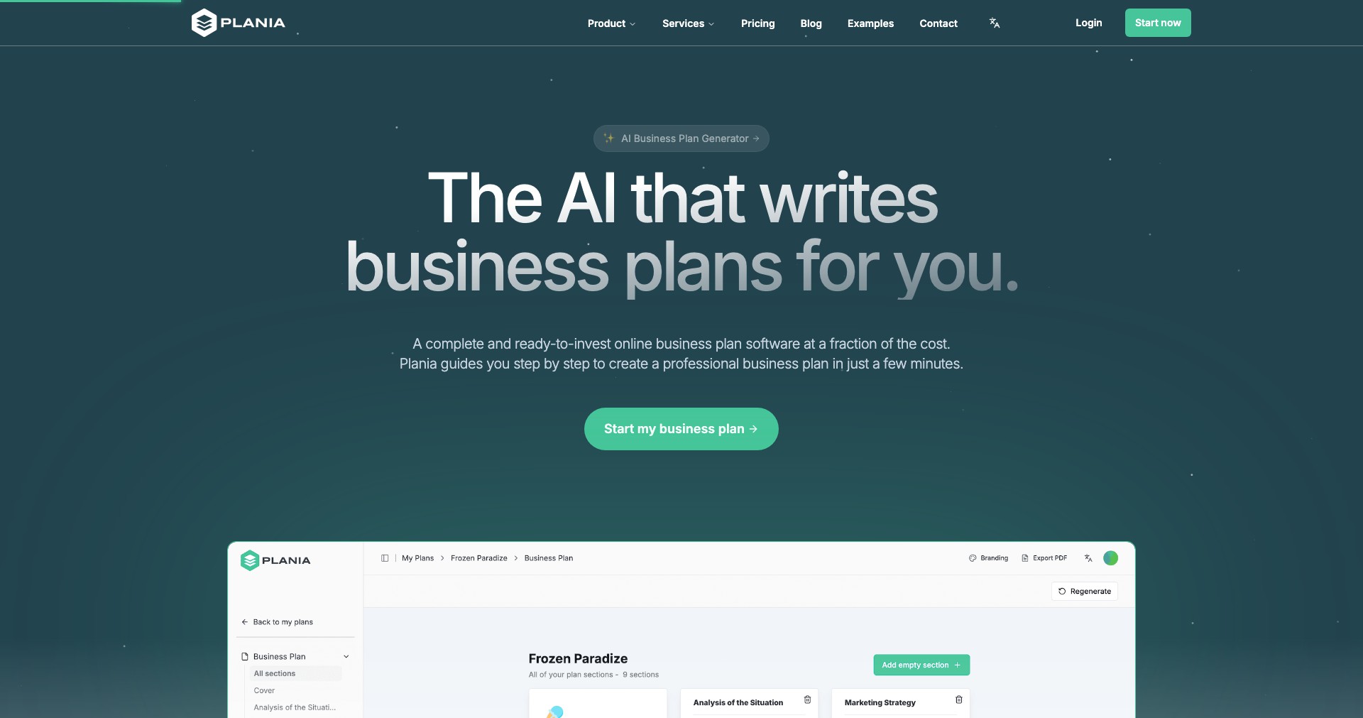 Plania Screenshot