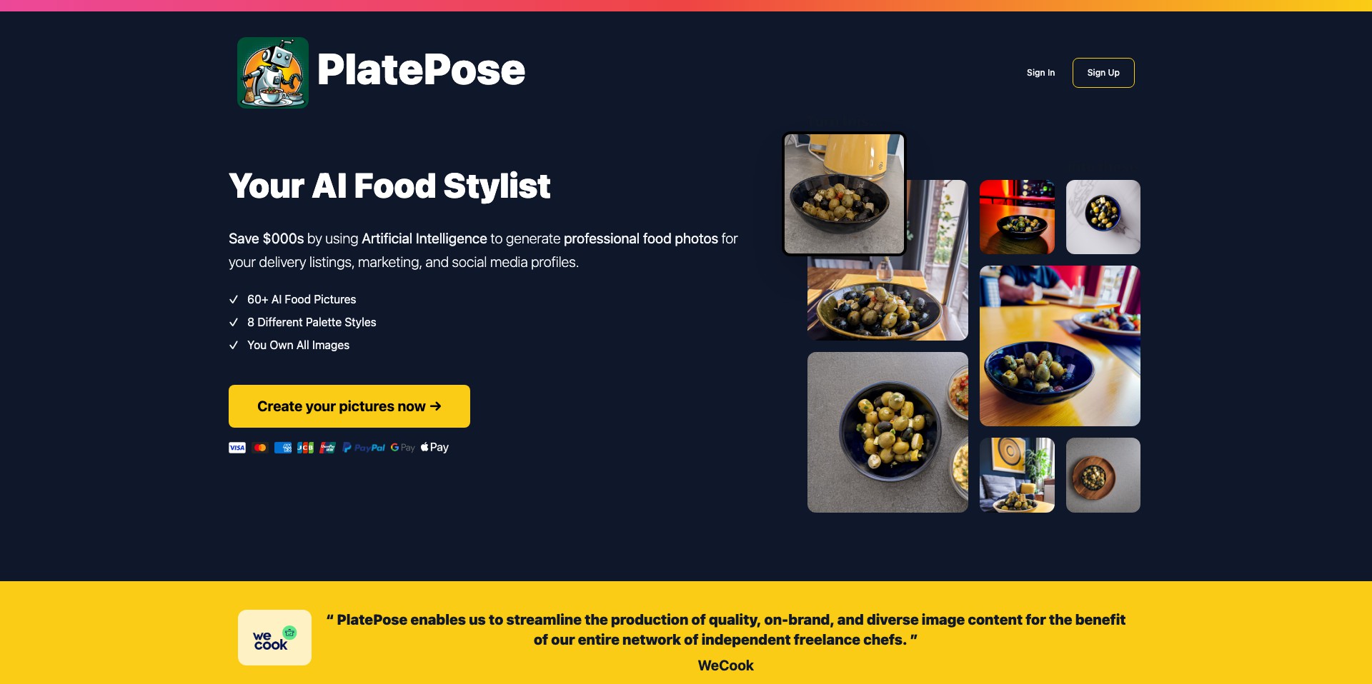 PlatePose Screenshot