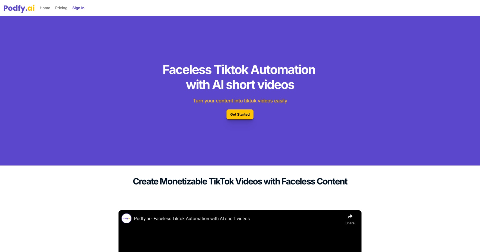 Podfy AI Screenshot