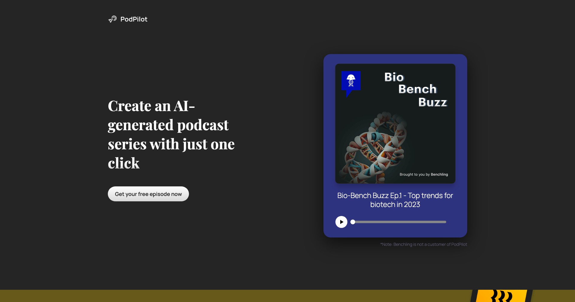 Podpilot Screenshot