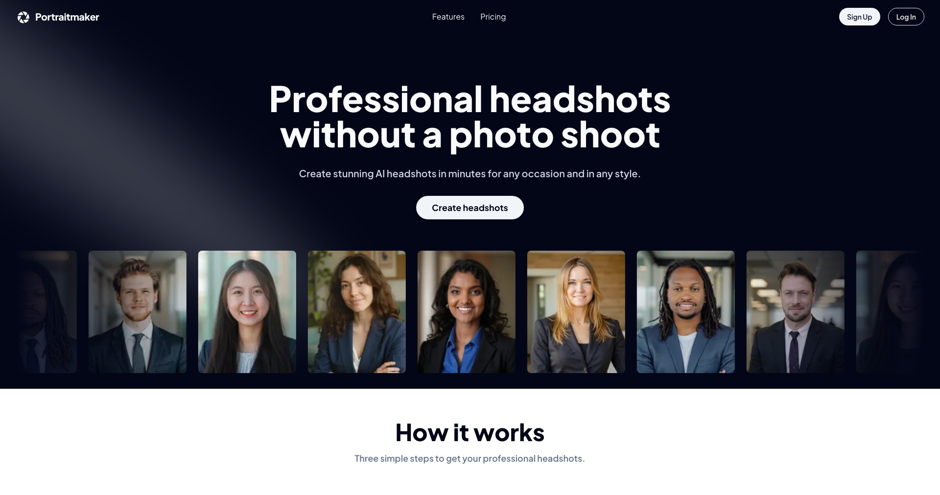Portraitmaker Screenshot