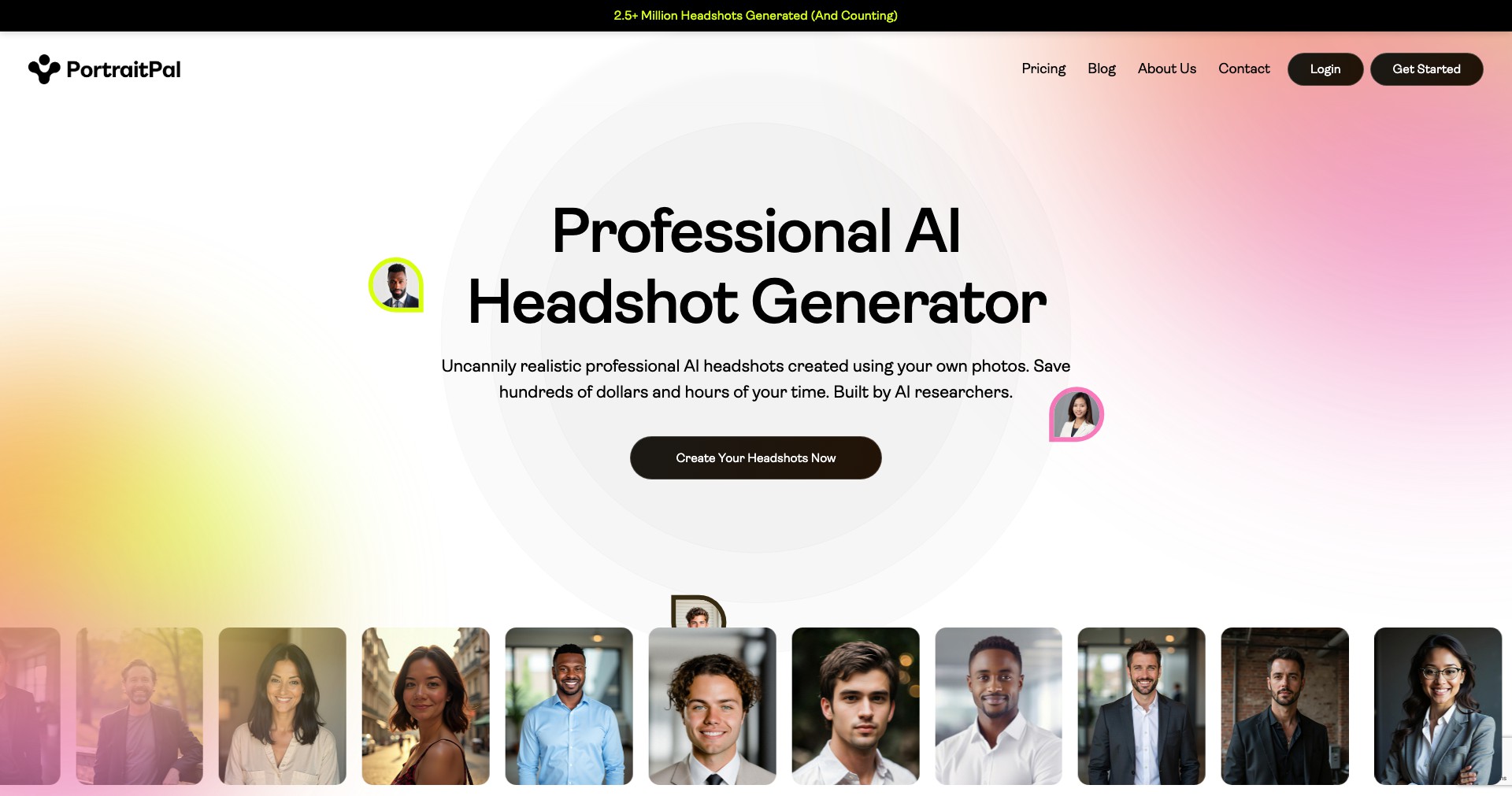 Portrait Pal AI Screenshot