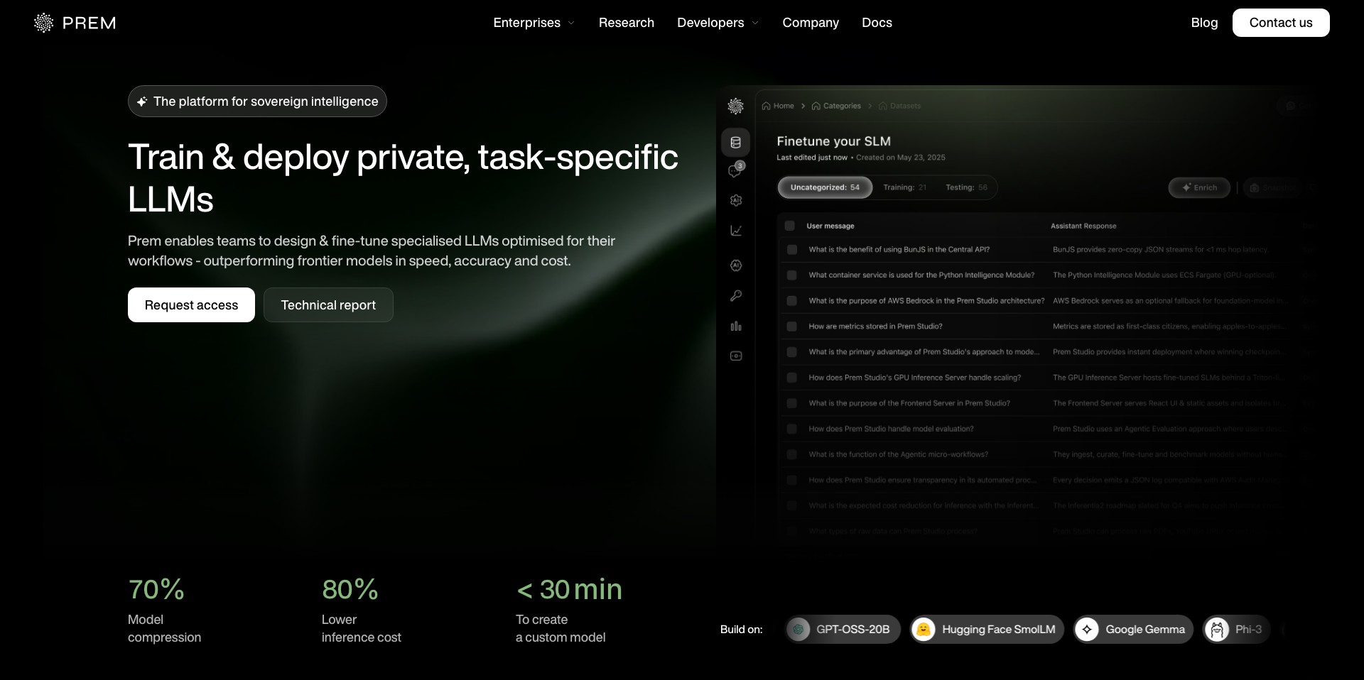 Prem AI Screenshot
