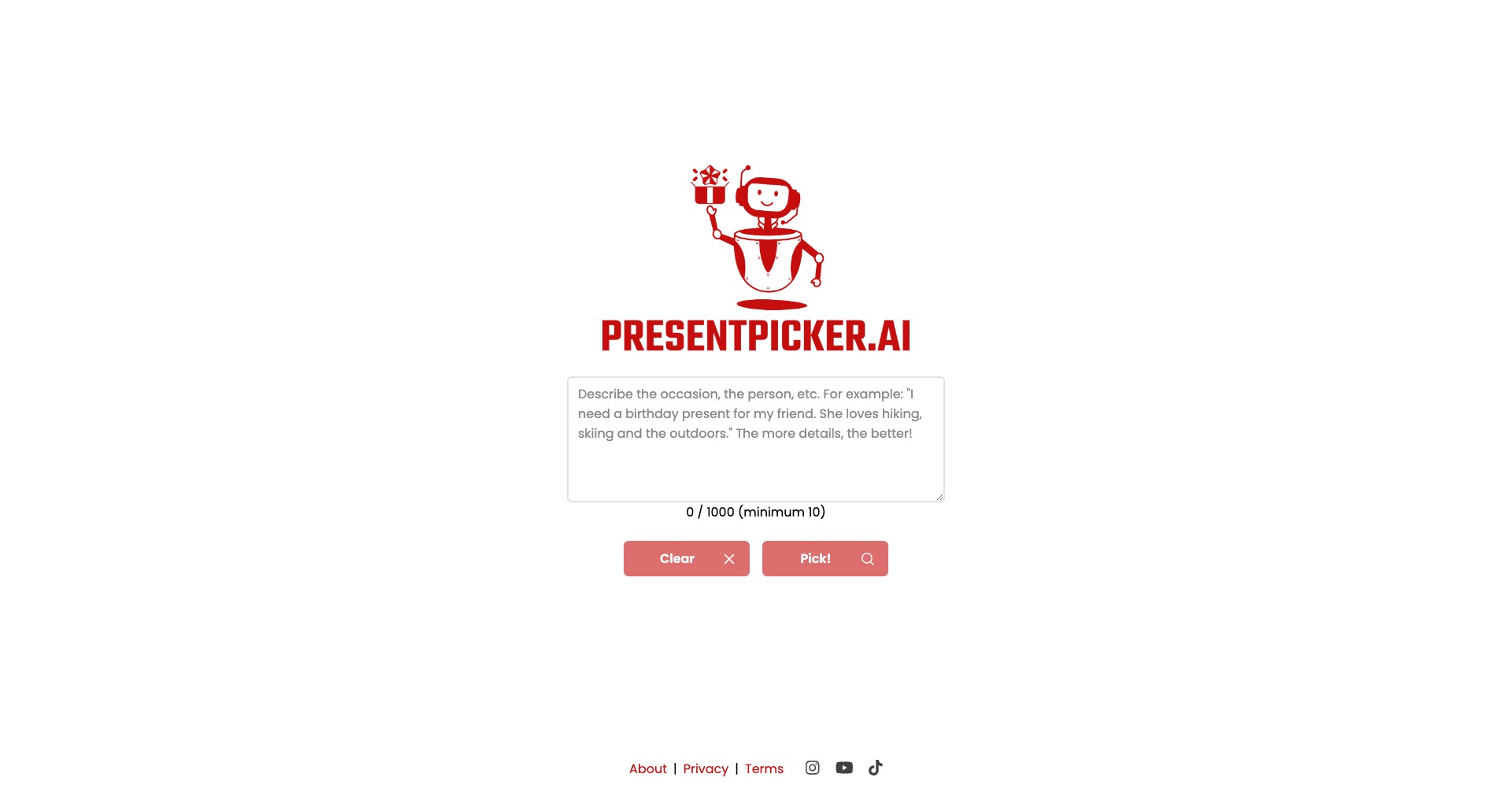 Present Picker Screenshot