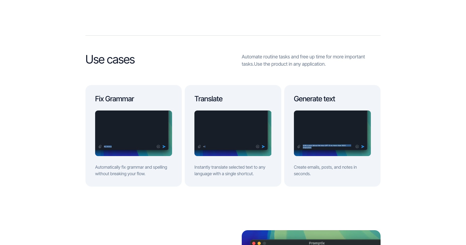 Promptix Screenshot