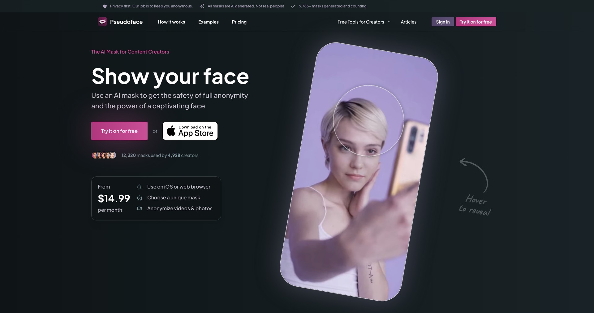 Pseudoface Screenshot