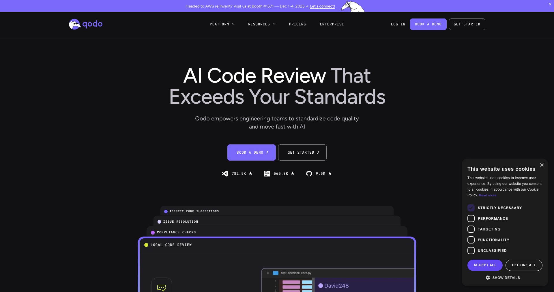 Qodo (Formerly Codium) Screenshot