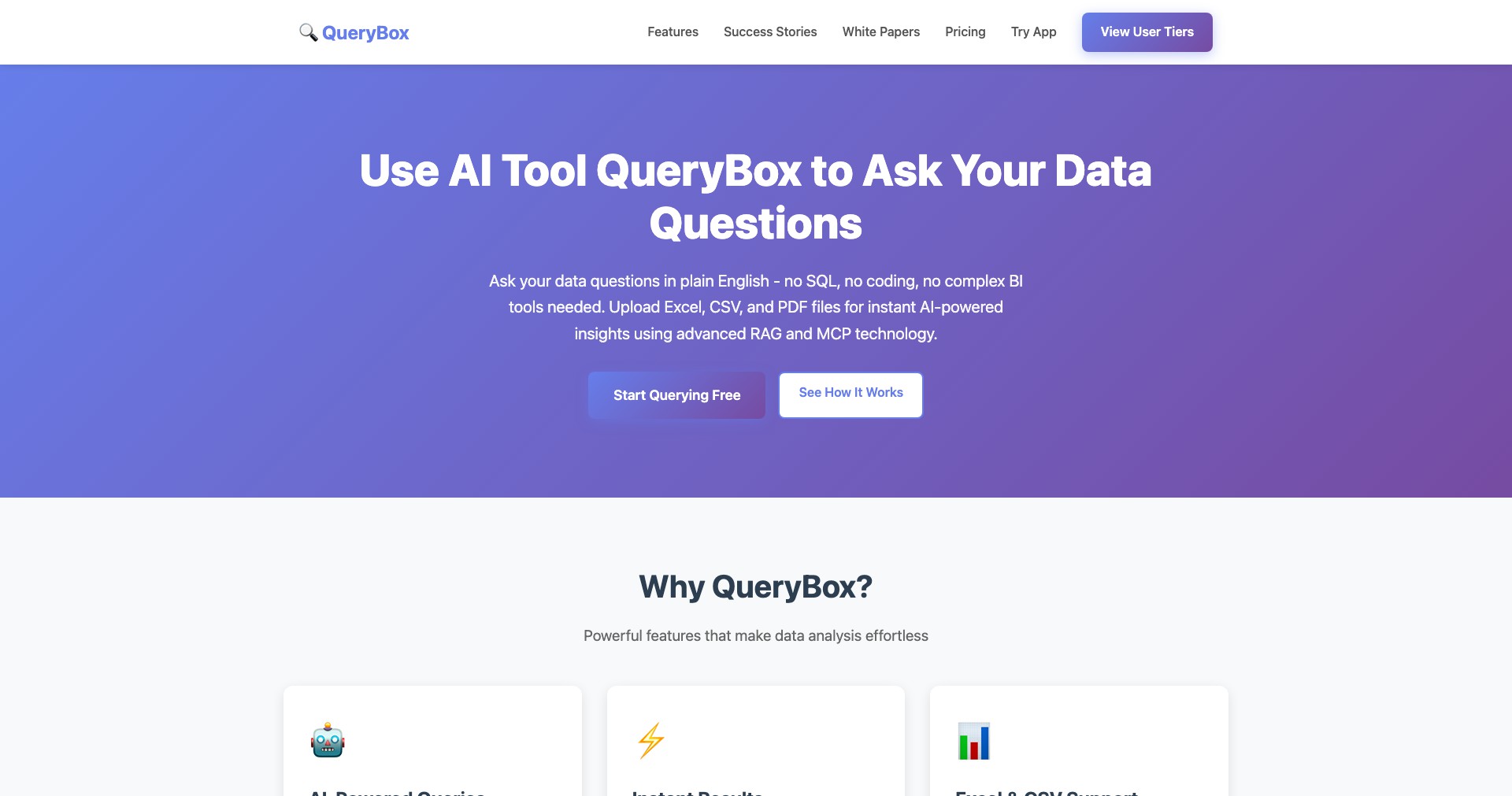 QueryBox Screenshot