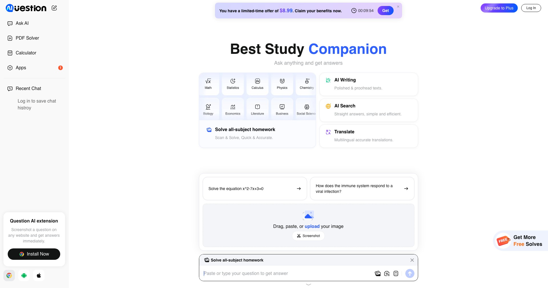 QuestionAI Screenshot