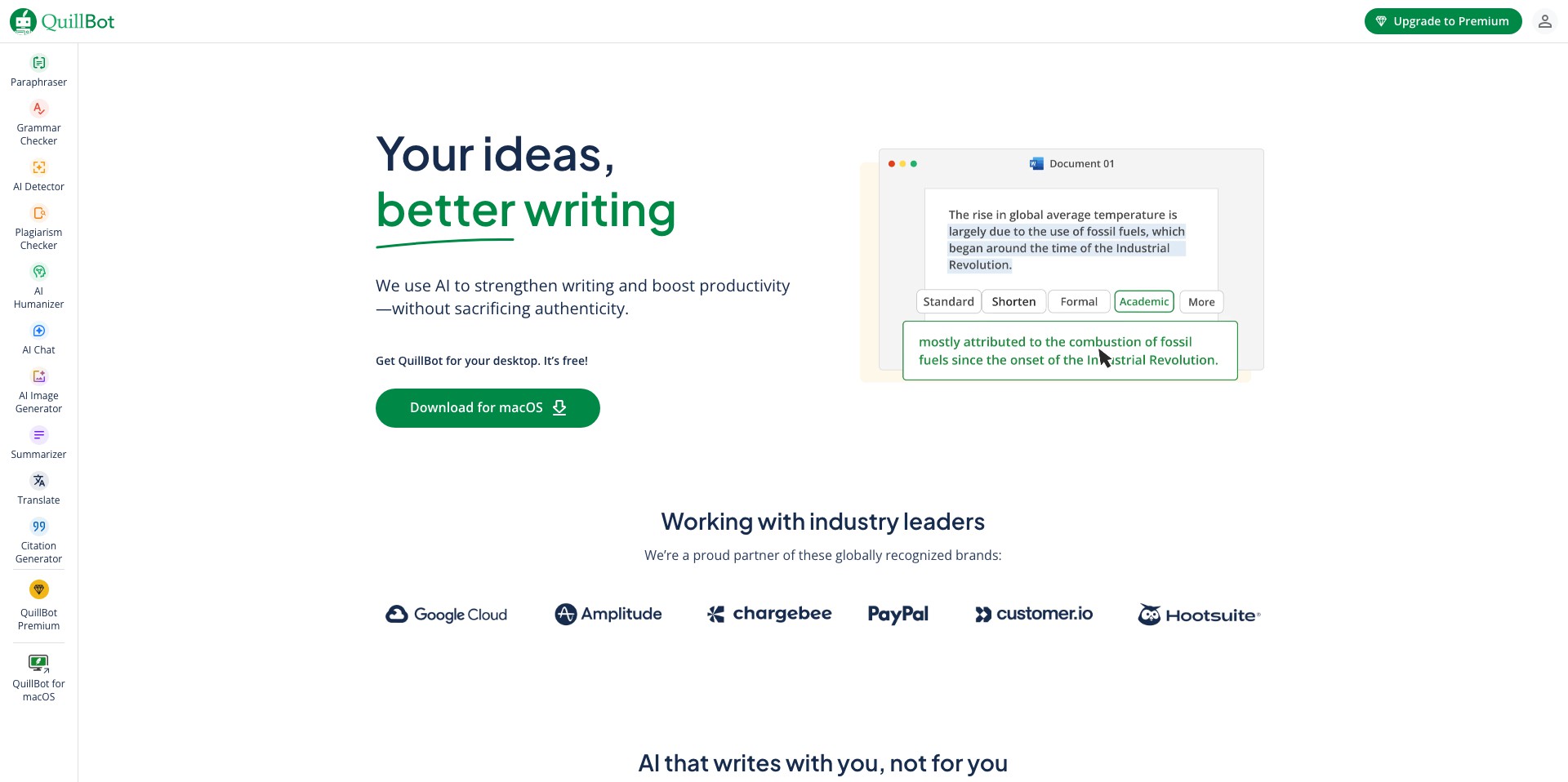 Quillbot  Screenshot