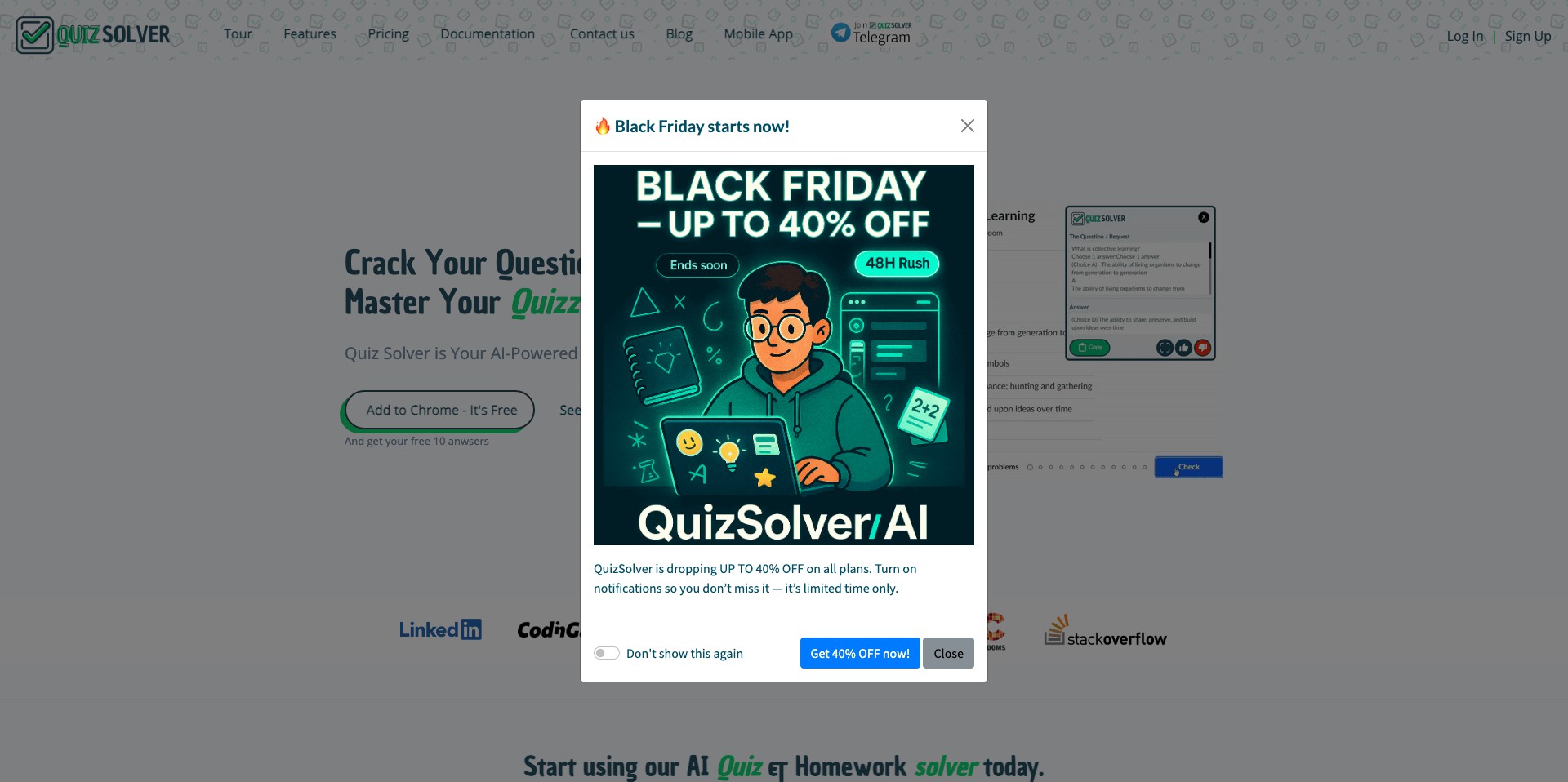 QuizSolver Screenshot