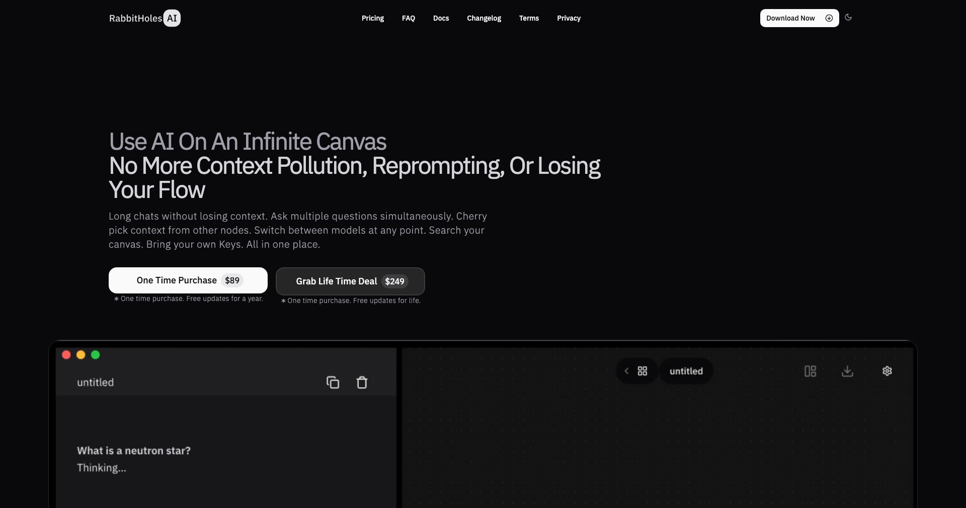 Rabbitholes AI v5.1.1 Screenshot
