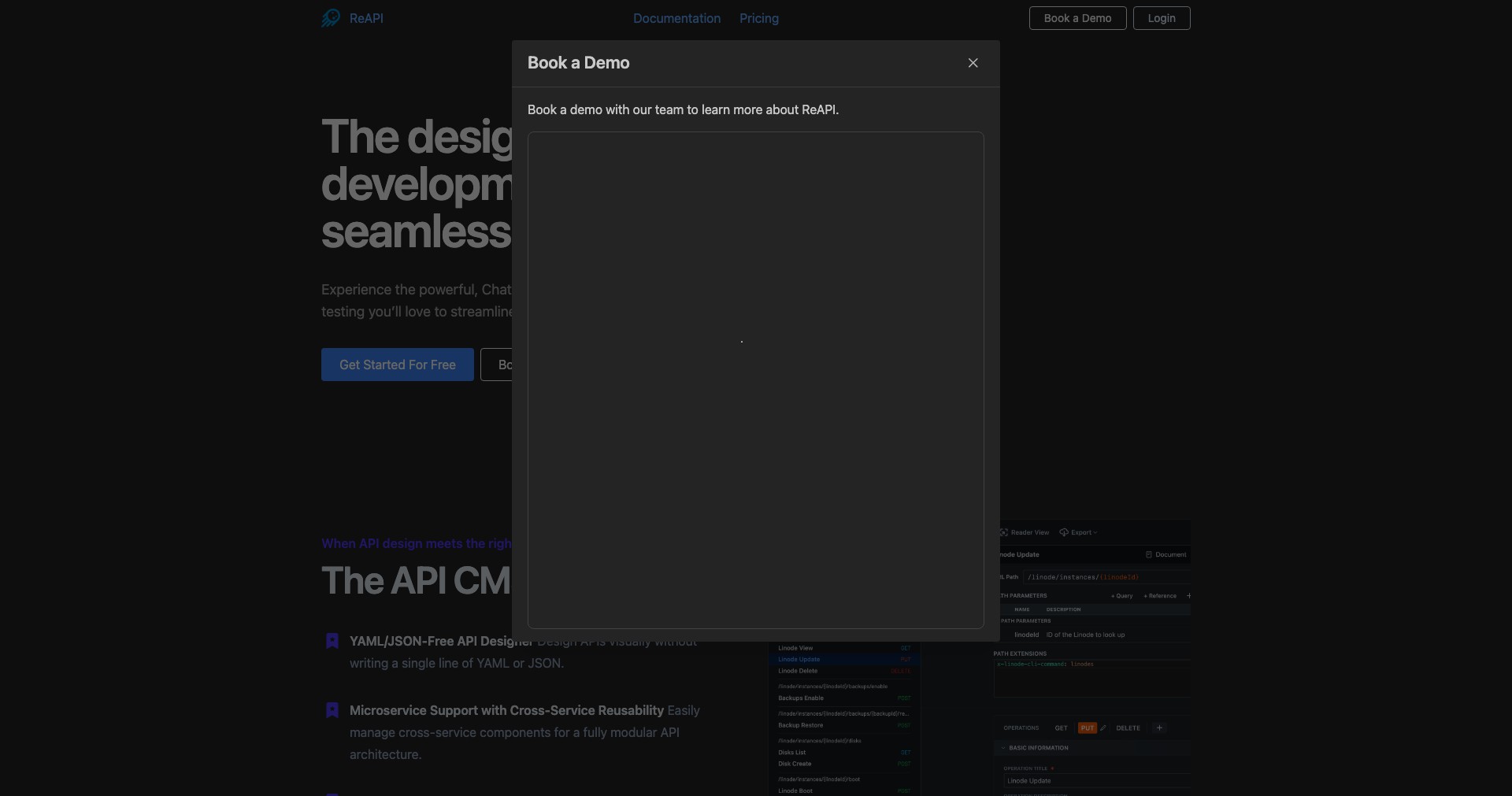 ReAPI Screenshot