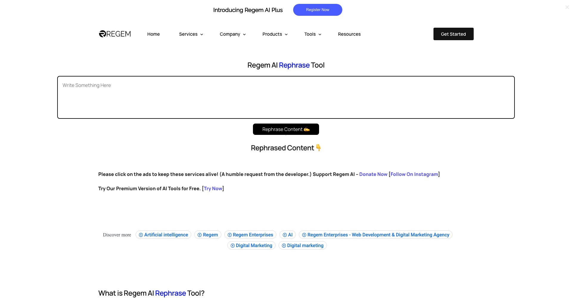 Regem Screenshot