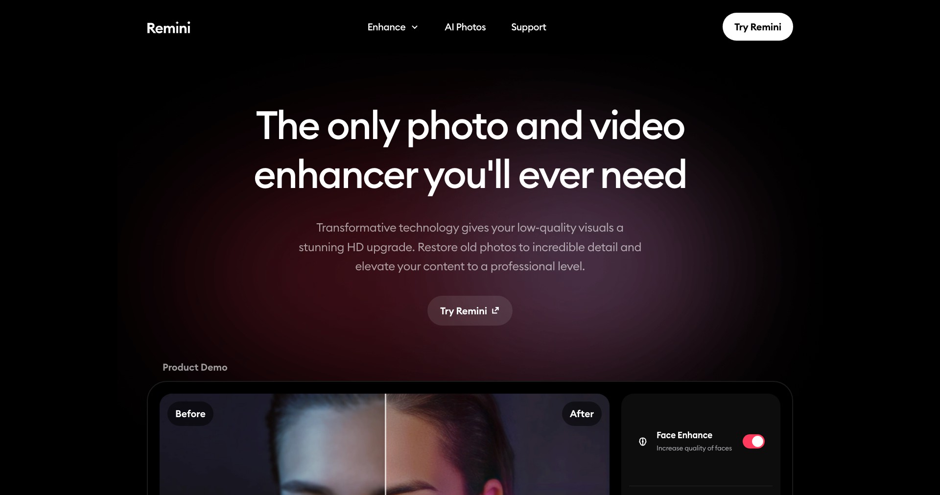 Remini Screenshot