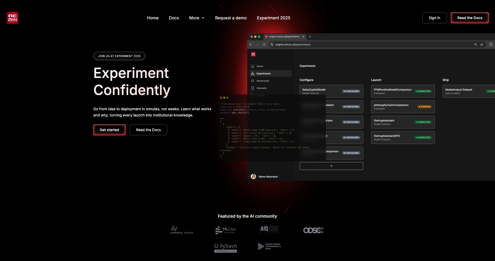 Remyx Screenshot