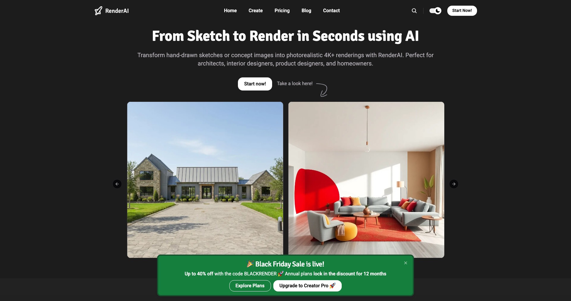 RenderAI Screenshot