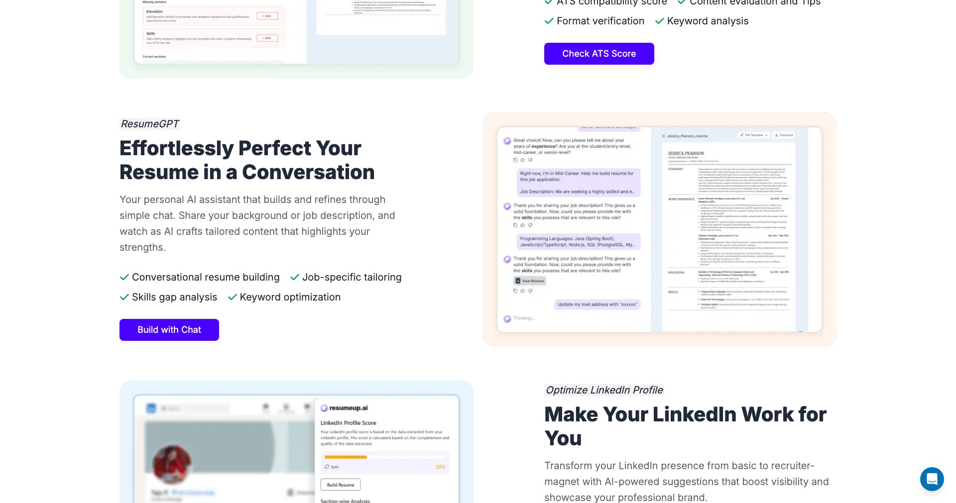 ResumeUp Screenshot