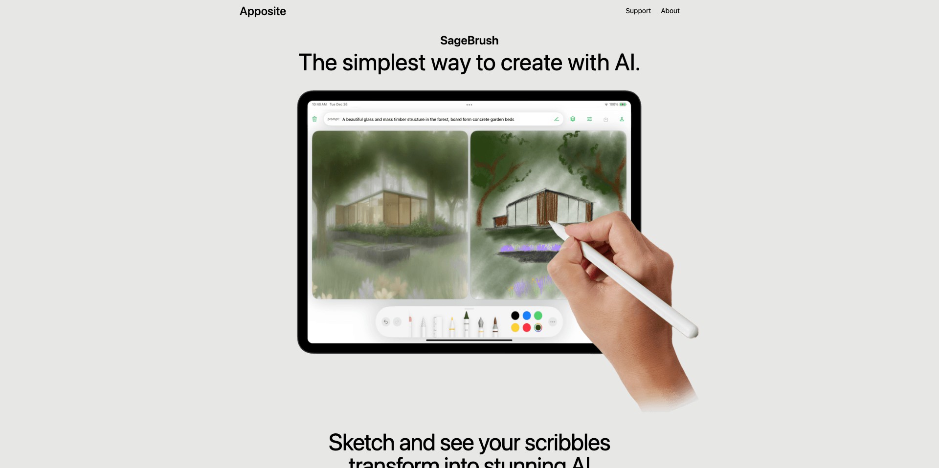 SageBrush Screenshot