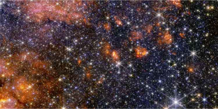 Sagittarius cluster in space.