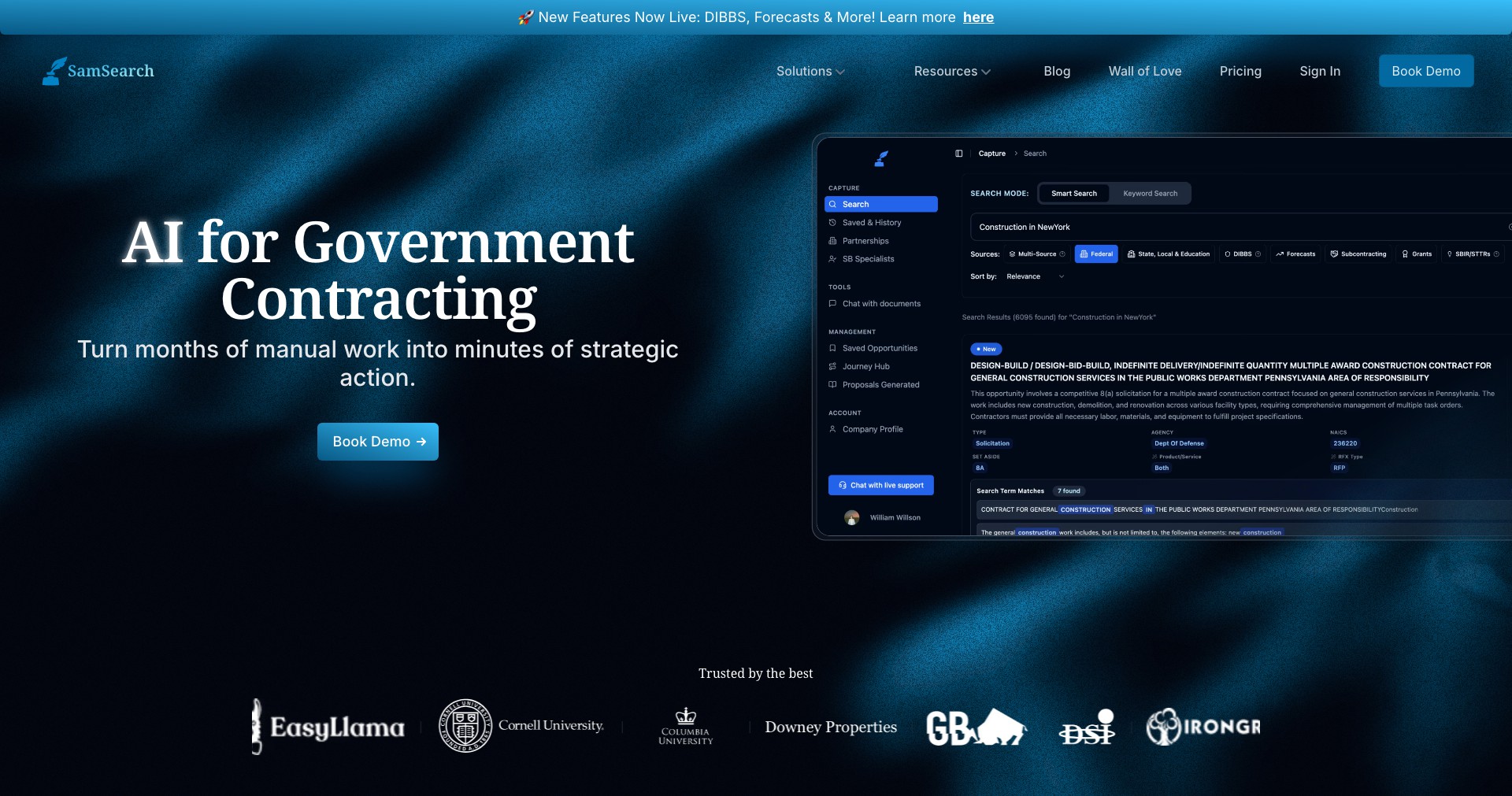 SamSearch Screenshot