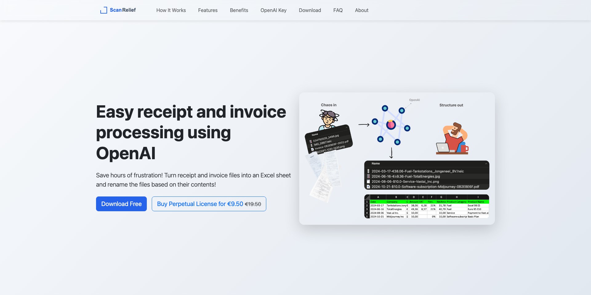 ScanRelief Screenshot