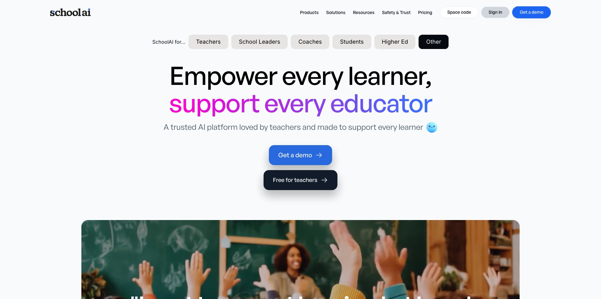 SchoolAI Screenshot