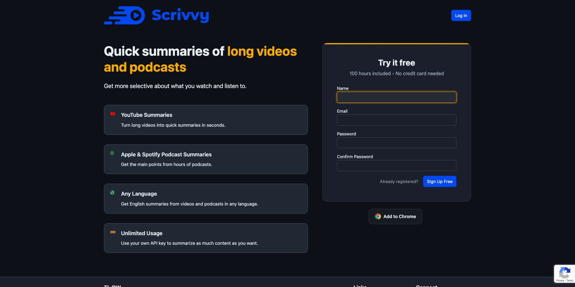 Scrivvy Screenshot