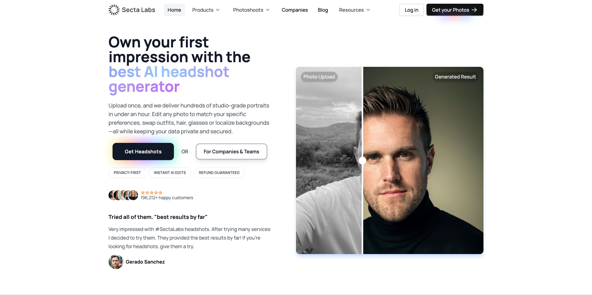 Secta Labs Screenshot
