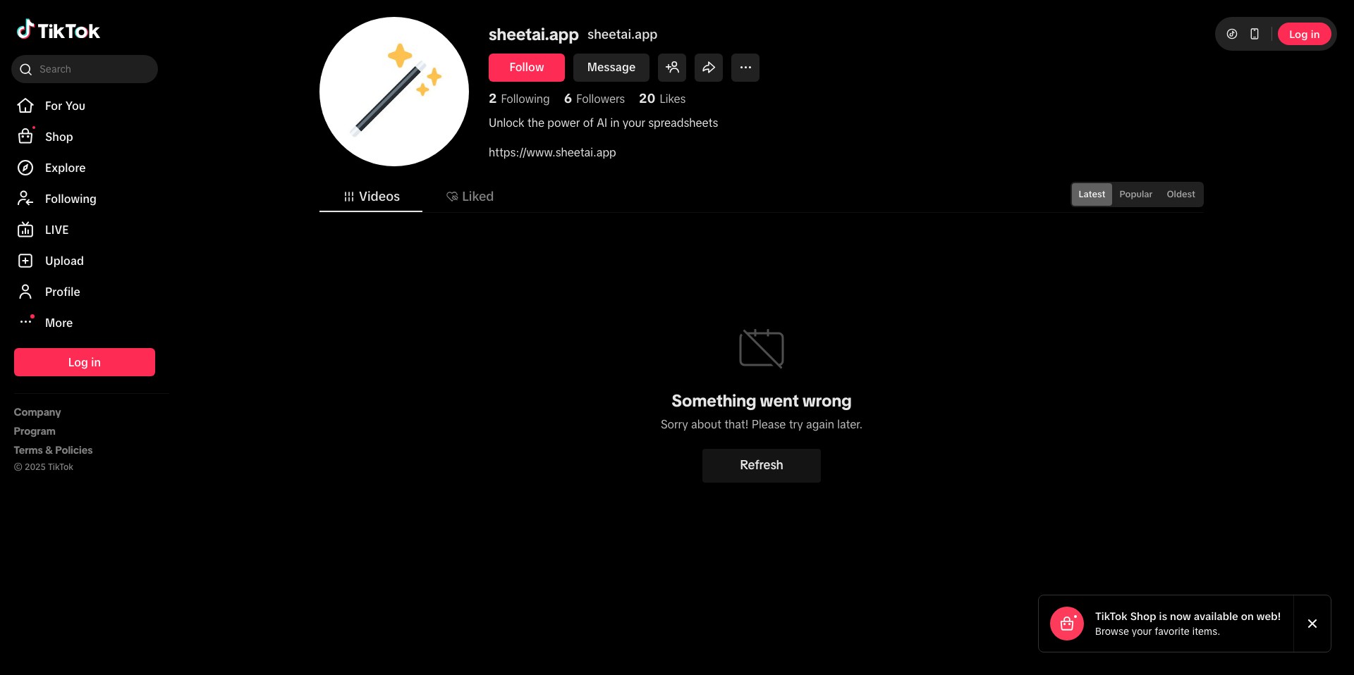SheetAI App Screenshot