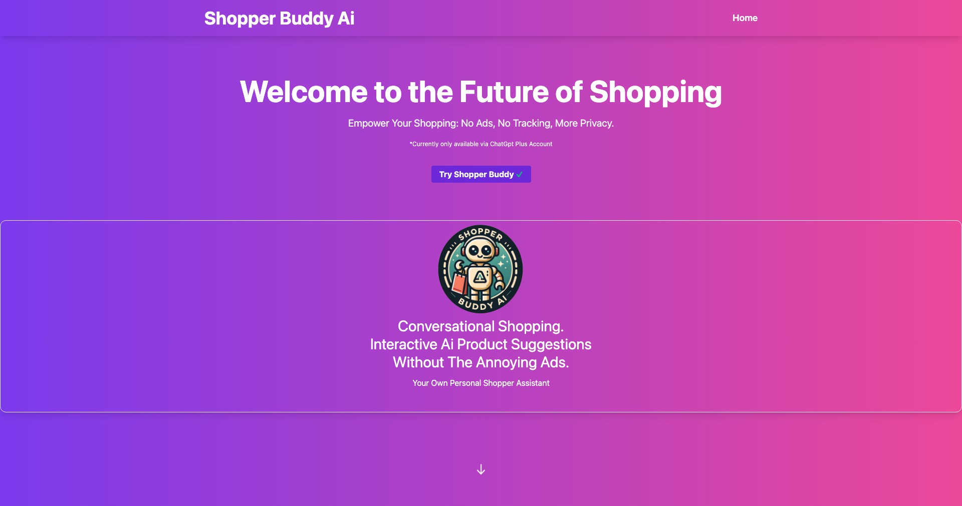 Shopper Buddy Screenshot