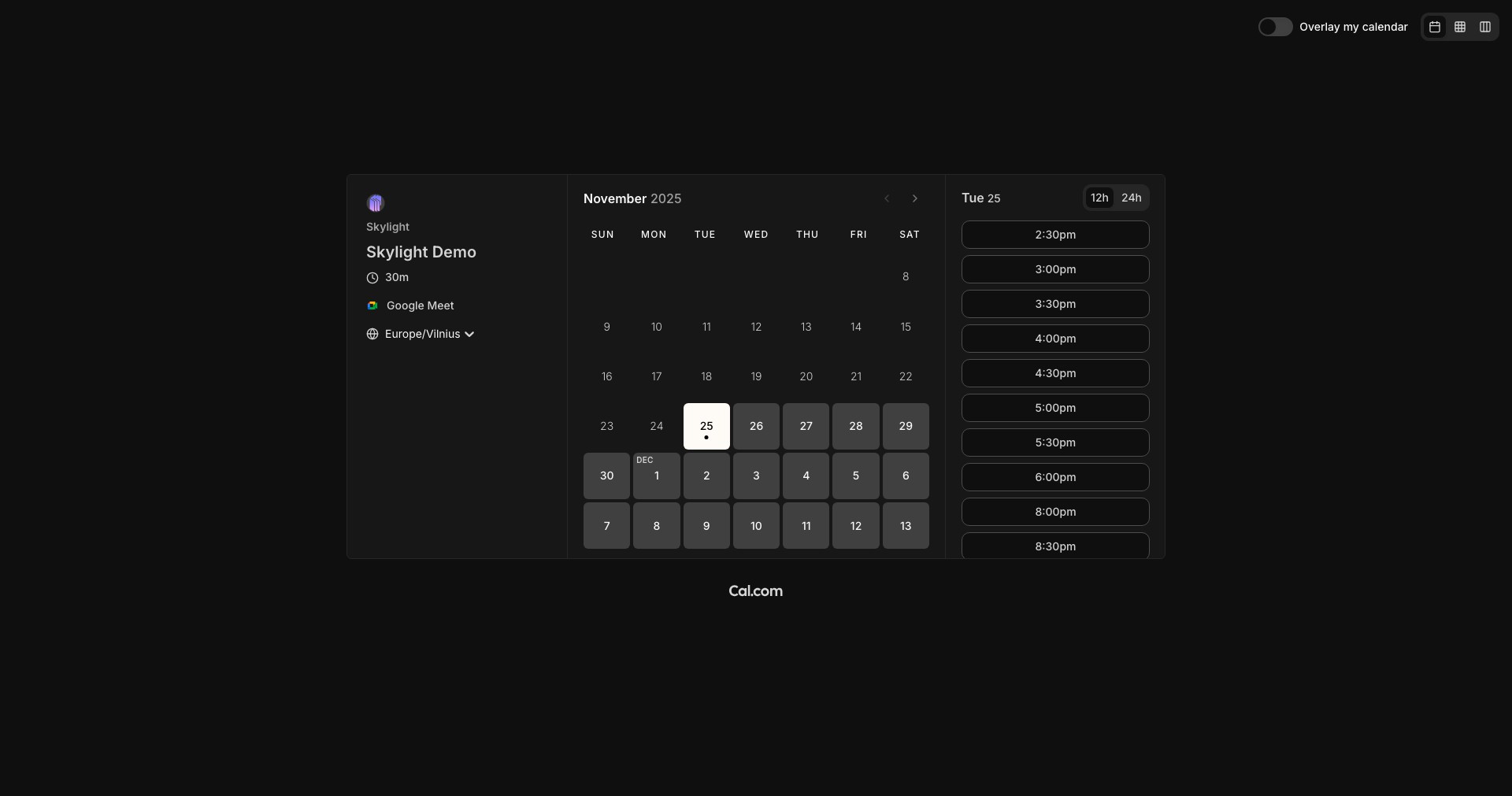 Skylight Screenshot