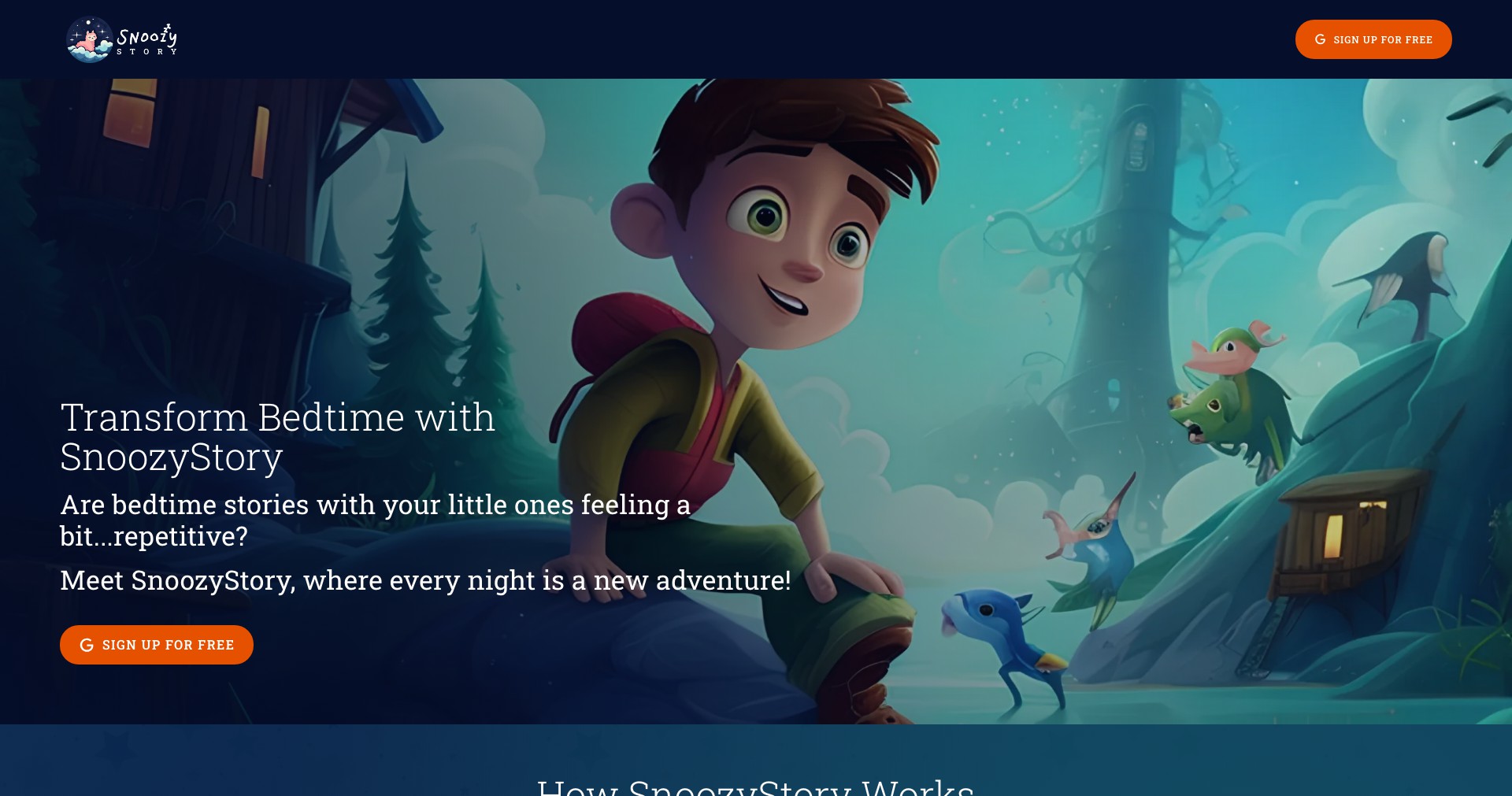 SnoozyStory Screenshot