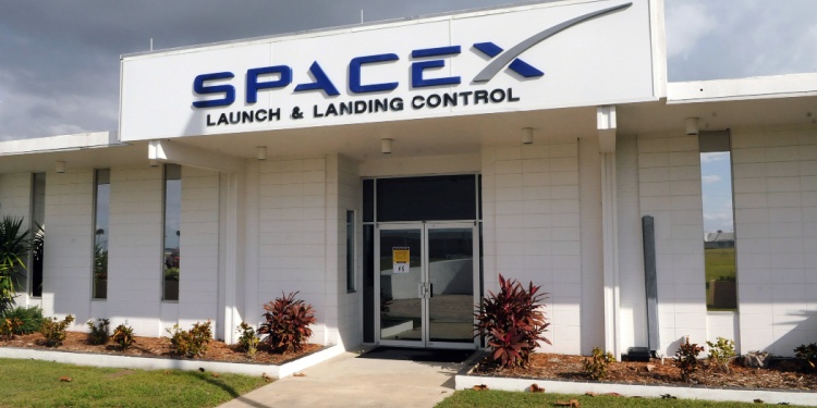 The SpaceX Landing Control office.