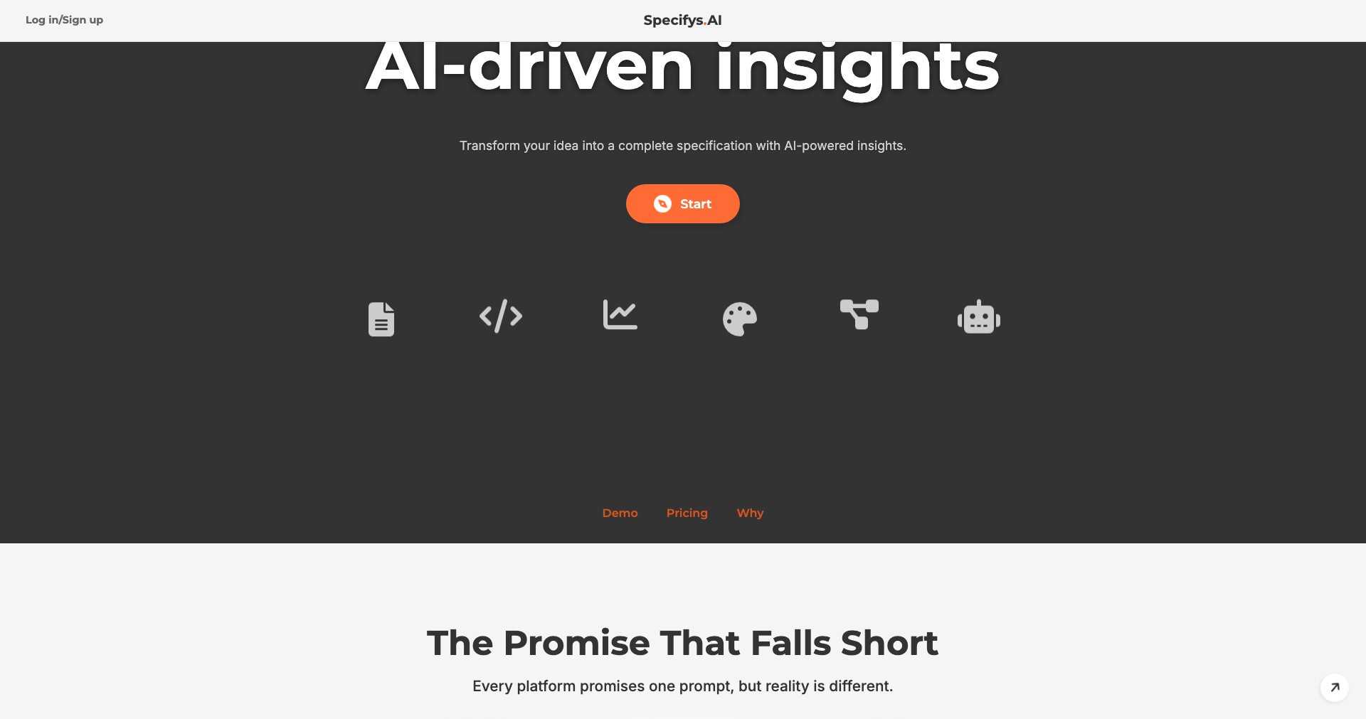 Specifys.ai Screenshot