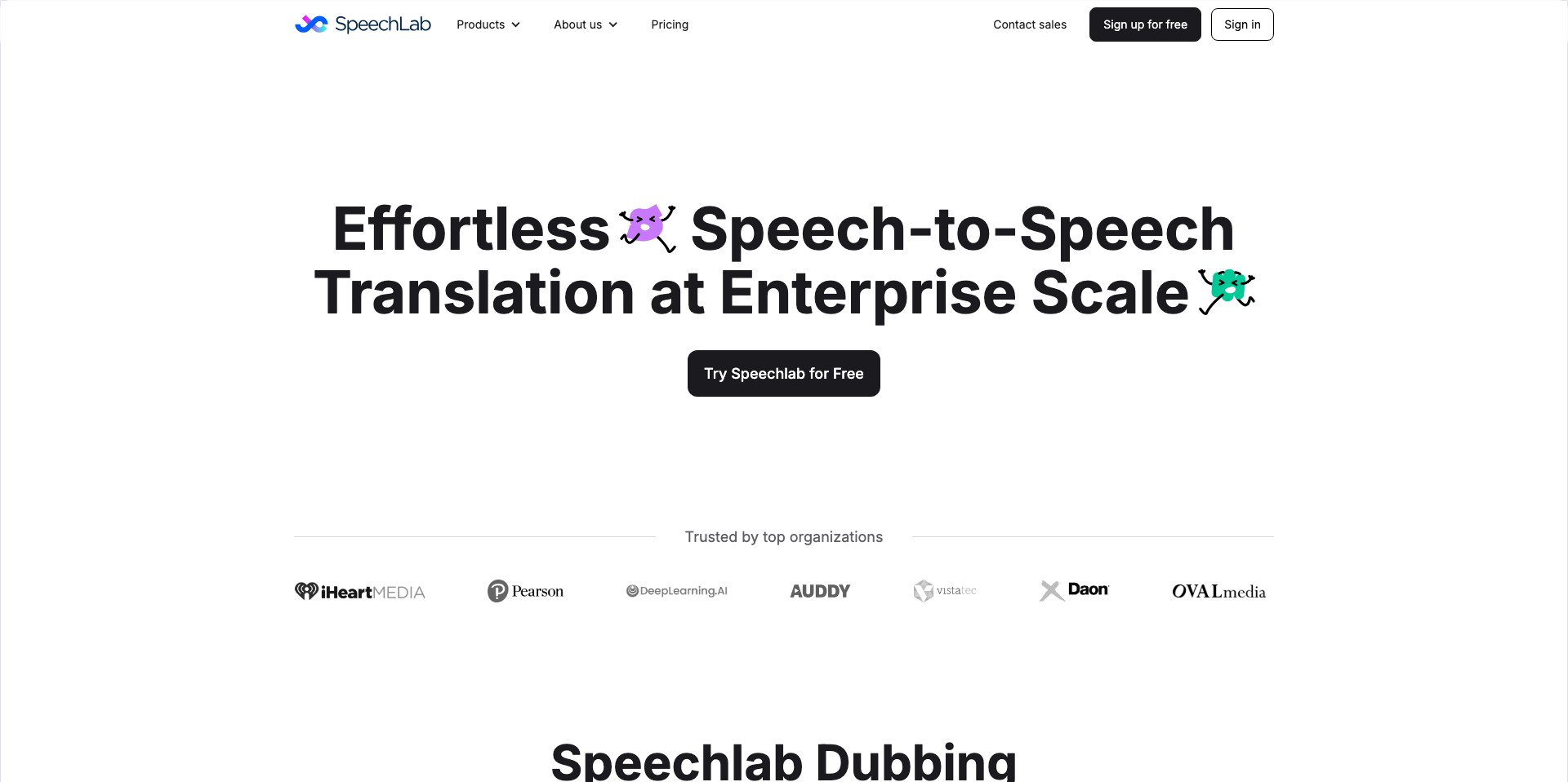 Speechlab Screenshot