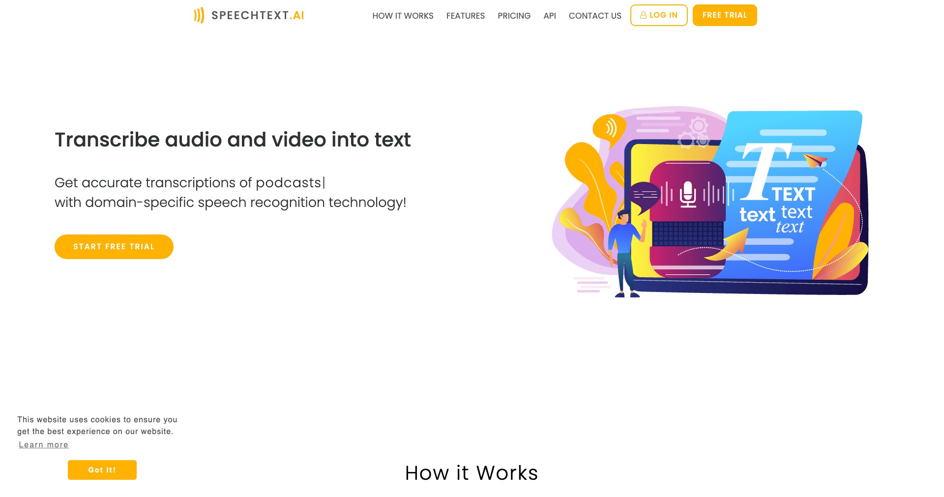 SpeechText Screenshot