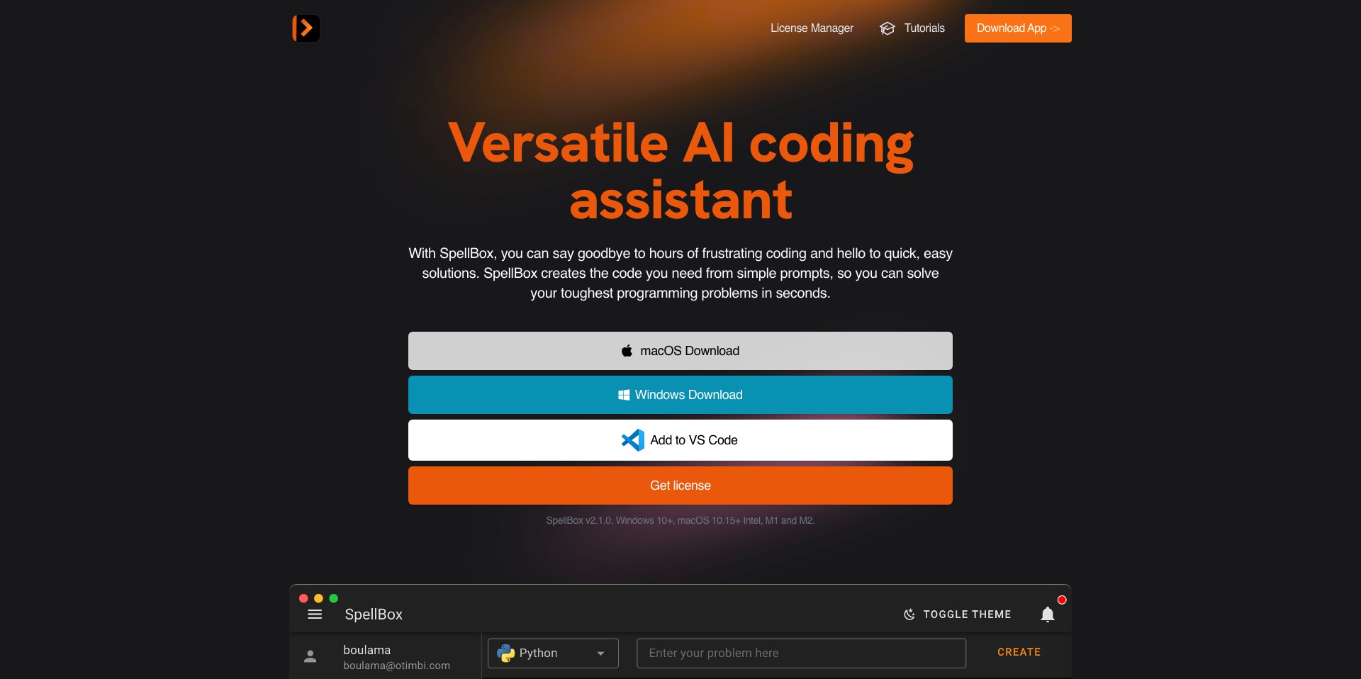 Spellbox Screenshot