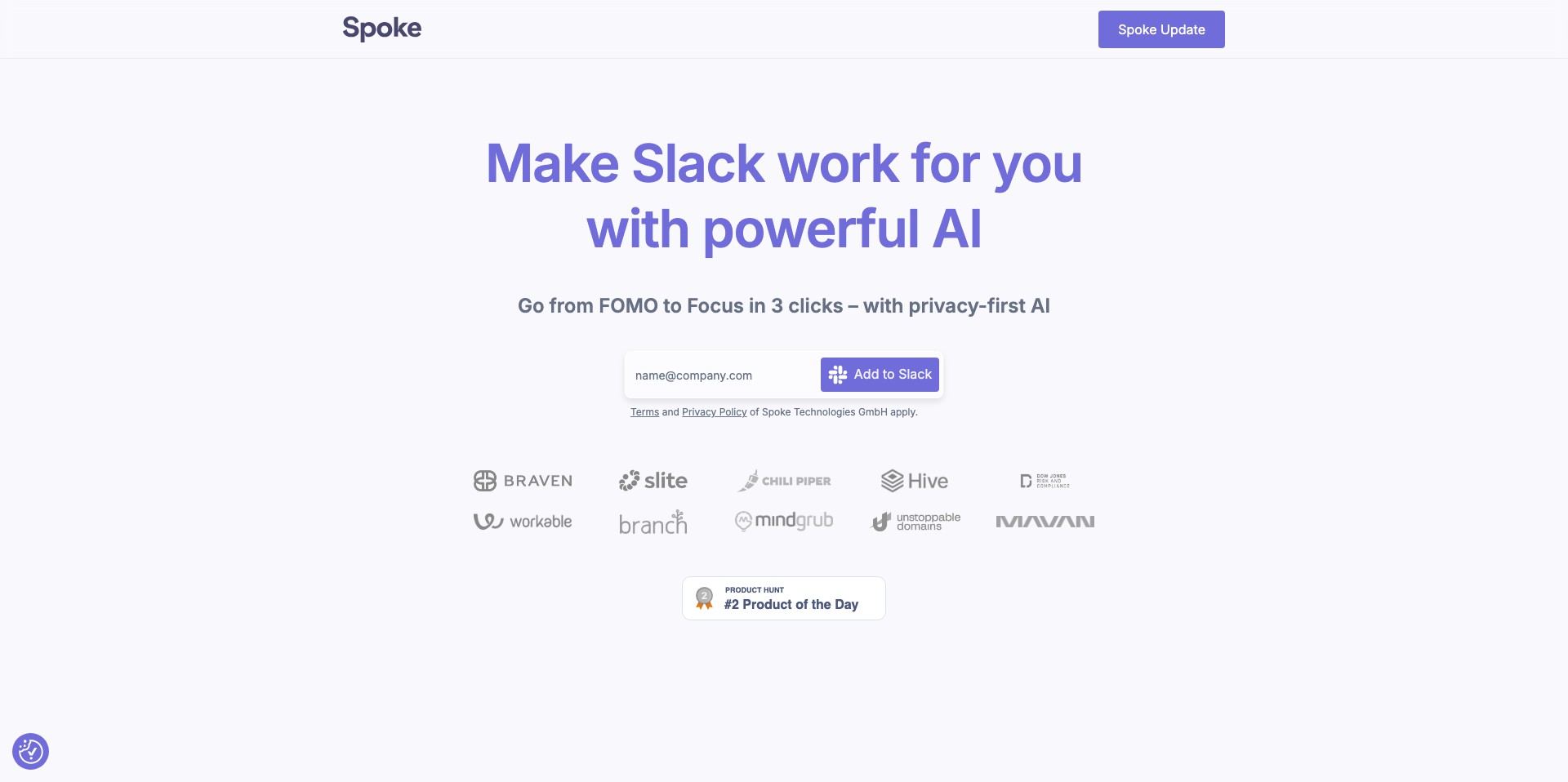 Spoke.ai Screenshot