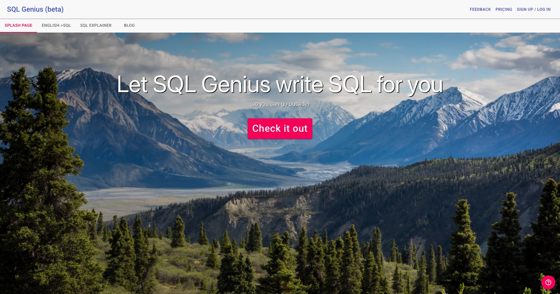 SQL Genius Screenshot